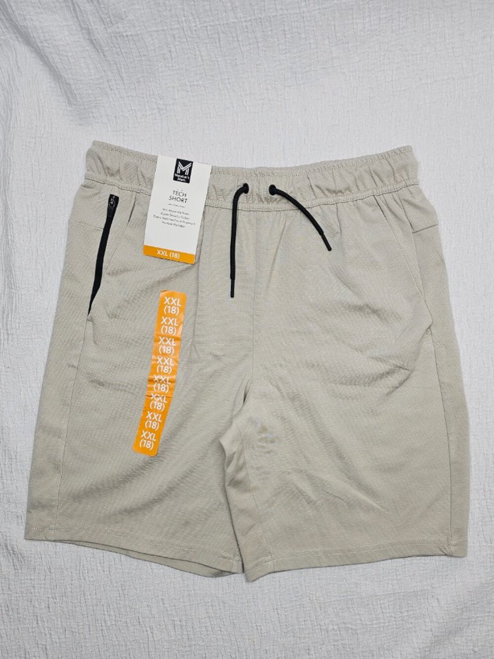 Member's Mark Boys Elastic Waistband Pockets Tech Short XXL (18) - Picture 3 of 6